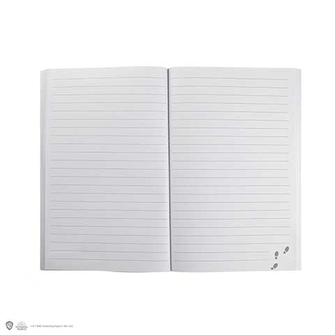 Harry Potter - Carnet souple - Carte du Maraudeur version or