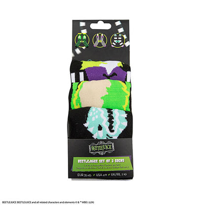 Lot 3 paires de chaussettes - Beetlejuice