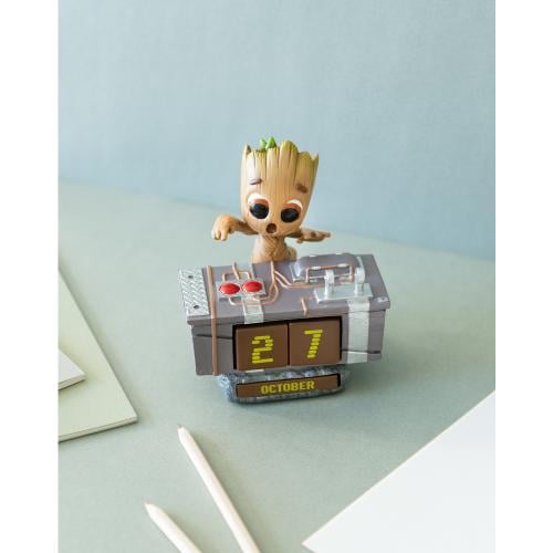 GROOT - Calendrier Perpétuel 3D en Résine