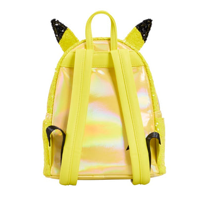 Pokemon Loungefly Mini Sac A Dos Sequin Pikachu Cosplay
