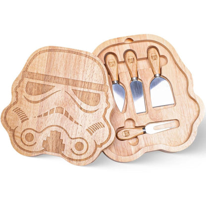 Original Stormtrooper Set plateau et 4 couteaux à fromage